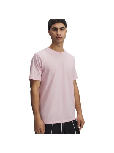 Under Armour Sportstyle LC SS vyriški marškiniai rožiniai 1326799 647