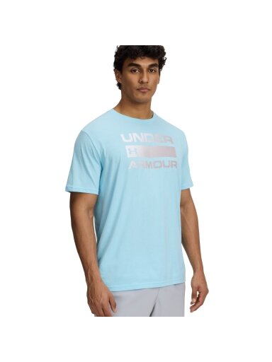 Under Armour Team Issue Wordmark SS vyrams šviesiai mėlyna