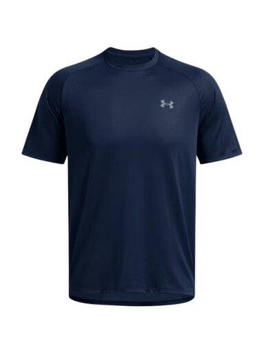 Under Armour Tech 2.0 SS vyriška marškinėliai tamsiai mėlyni