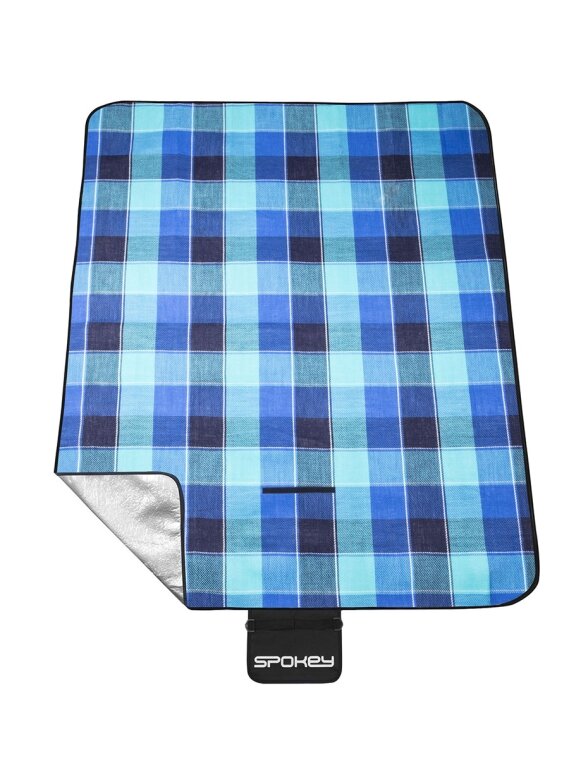 Spokey Picnic Flannel pikniko antklodė, mėlyna, 150x180 cm 839636 1