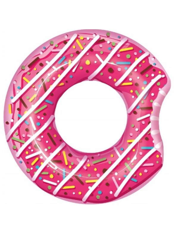 Bestway Donut plaukimo žiedas 107cm 36118 2 Bestway Donut plaukimo žiedas 107cm 36118 2