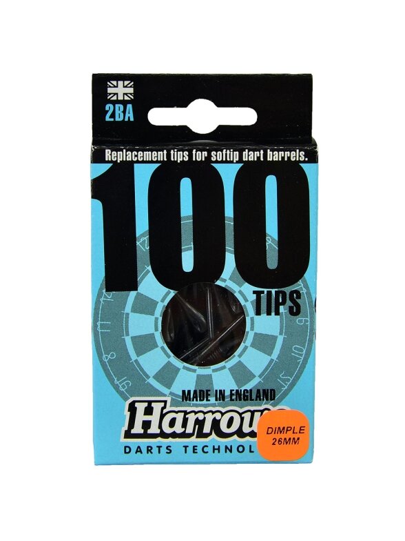 Końcówki Softips Harrows Spare 100szt Końcówki Softips Harrows Spare 100szt