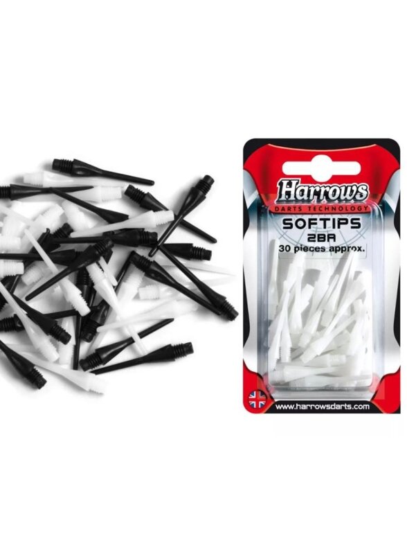 Końcówki Softips Harrows Spare Softips 30szt Końcówki Softips Harrows Spare Softips 30szt