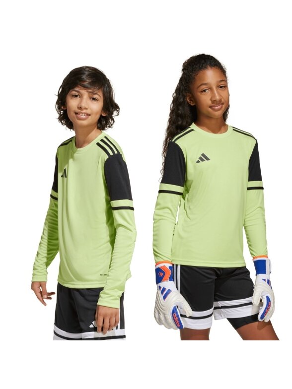 Adidas Squadra 25 Long Sleeve vaikams žalsvai žalia vartininko marškinėliai JJ1940 5