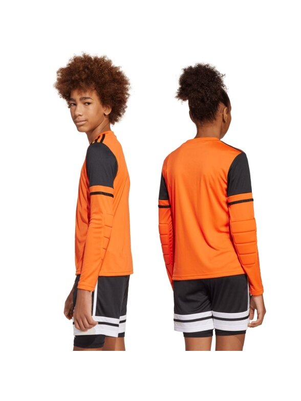 Adidas Squadra 25 Long Sleeve vaikams oranžinė vartininko marškinėliai JJ1941 6