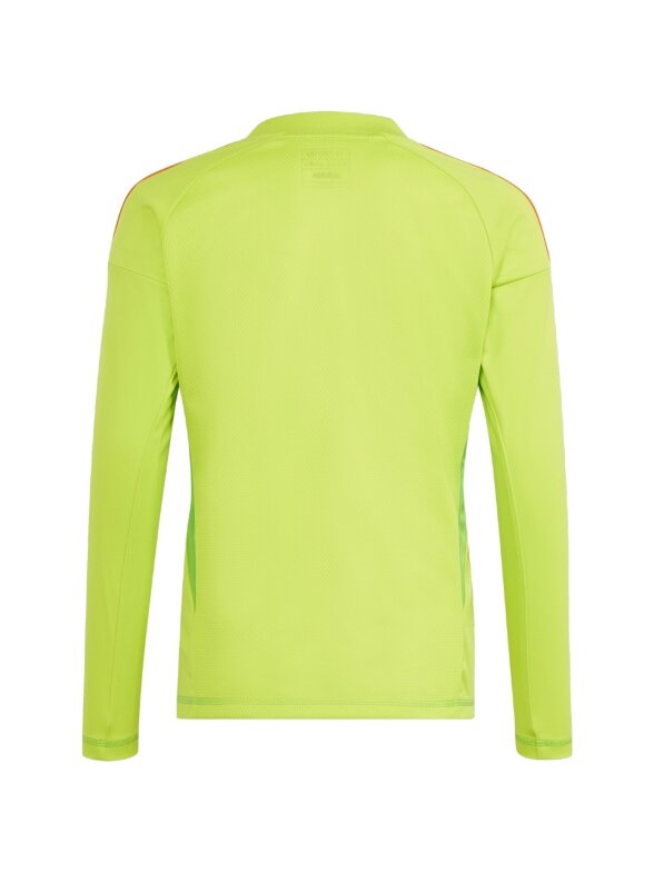 Adidas Tiro 24 Competition Long Sleeve Vartininko vaikiški vartininko marškiniai žalios spalvos IU0294 1 Adidas Tiro 24 Competition Long Sleeve Vartininko vaikiški vartininko marškiniai žalios spalvos IU0294 1