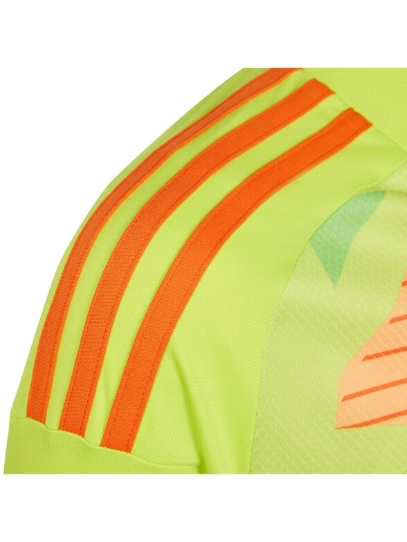Adidas Tiro 24 Competition Long Sleeve Vartininko vaikiški vartininko marškiniai žalios spalvos IU0294 4 Adidas Tiro 24 Competition Long Sleeve Vartininko vaikiški vartininko marškiniai žalios spalvos IU0294 4