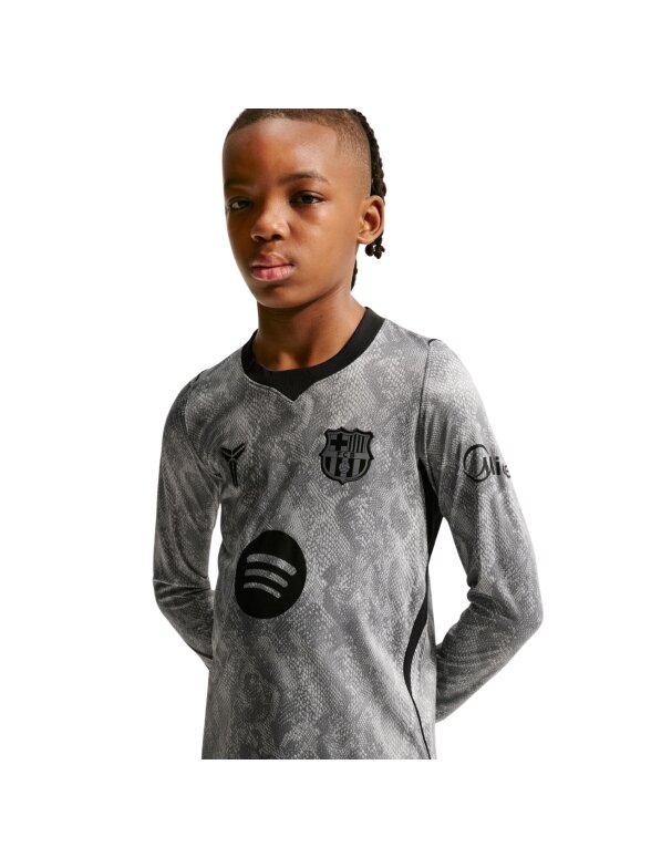 Nike FC Barcelona 2026/27 Stadium Away vaikiški vartininko marškinėliai, pilki, IO8337 013 5