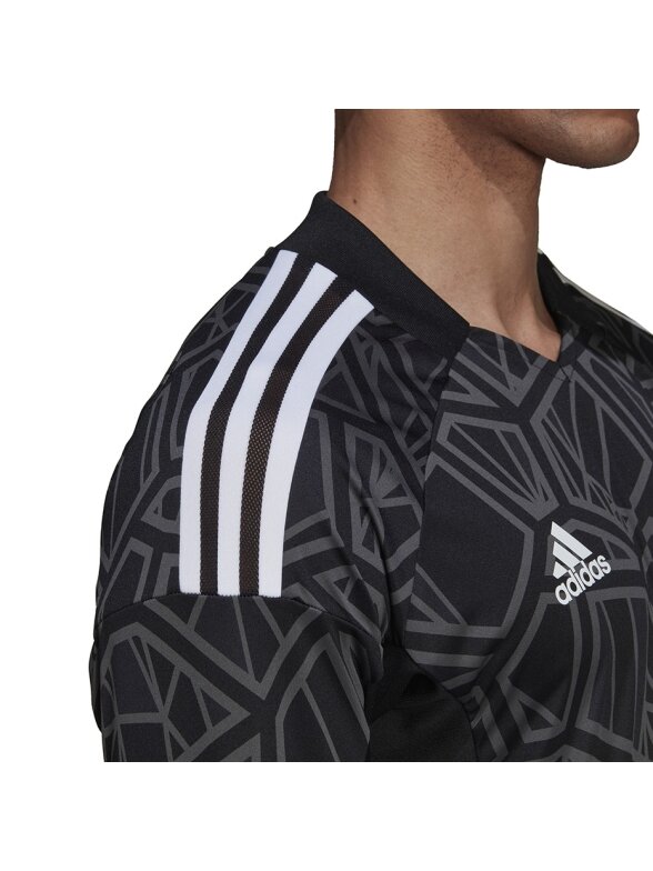 Adidas Condivo 22 Jersey ilgomis rankovėmis vyriški vartininko marškiniai, juodi HB1615 7 Adidas Condivo 22 Jersey ilgomis rankovėmis vyriški vartininko marškiniai, juodi HB1615 7