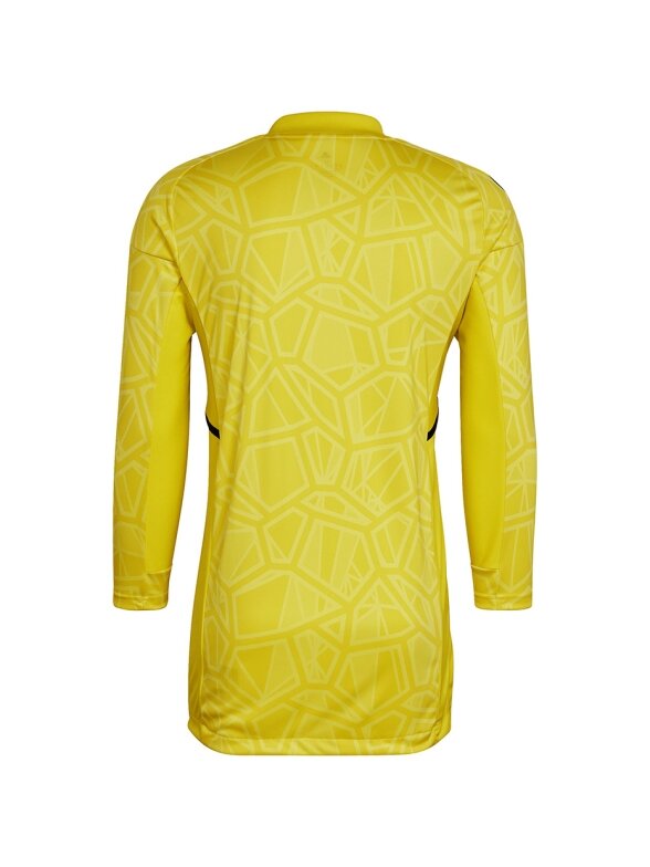 Adidas Condivo 22 Jersey ilgomis rankovėmis vyriški vartininko marškiniai, geltoni HF0137 2 Adidas Condivo 22 Jersey ilgomis rankovėmis vyriški vartininko marškiniai, geltoni HF0137 2