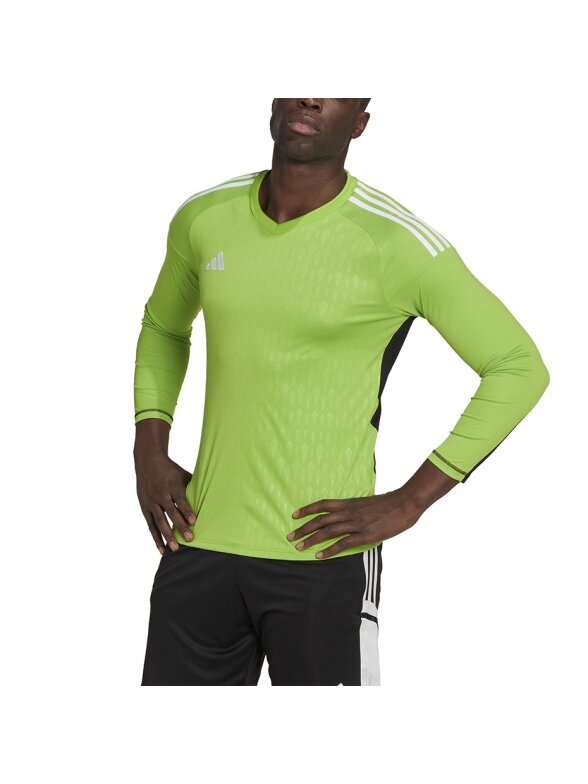 Vyrų Adidas Tiro 23 varžybų ilgomis rankovėmis vartininko marškinėliai žalias HK7693 Vyrų Adidas Tiro 23 varžybų ilgomis rankovėmis vartininko marškinėliai žalias HK7693