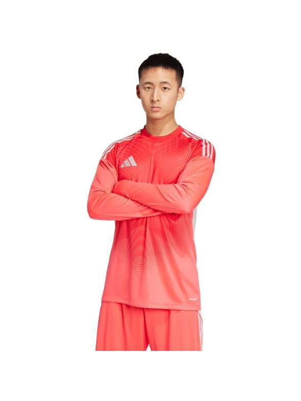 adidas Tiro 25 Competition Goalkeeper Long Sleeve vyrų vartenininko marškiniai raudoni JI9724