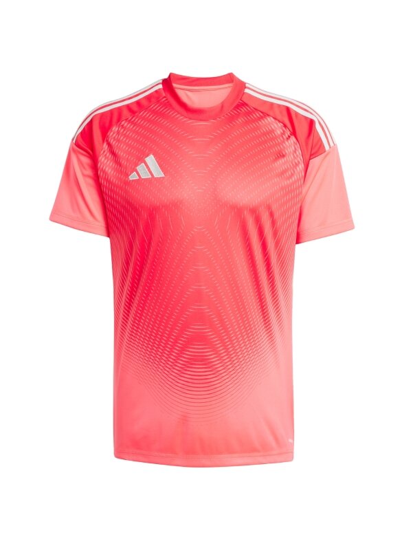 adidas Tiro 25 Competition Jersey vyrų vartininko marškinėliai trumpomis rankovėmis raudoni JI9717 1