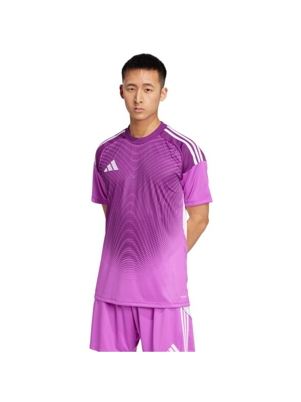adidas Tiro 25 Competition Jersey vyrams trumpomis rankovėmis violetinė JI9719 adidas Tiro 25 Competition Jersey vyrams trumpomis rankovėmis violetinė JI9719