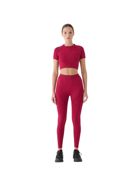 4F Moterų marškinėliai FNK F1737 bordo 5