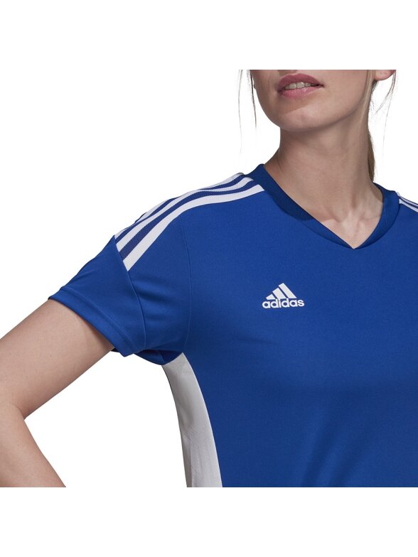 Moterų marškinėliai adidas Condivo 22 Jersey mėlyni HD4724 5