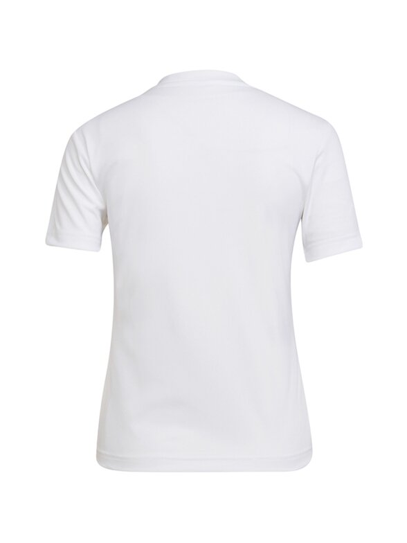 Adidas Entrada 22 Jersey moteriški marškinėliai, balti HC5074 1 Adidas Entrada 22 Jersey moteriški marškinėliai, balti HC5074 1