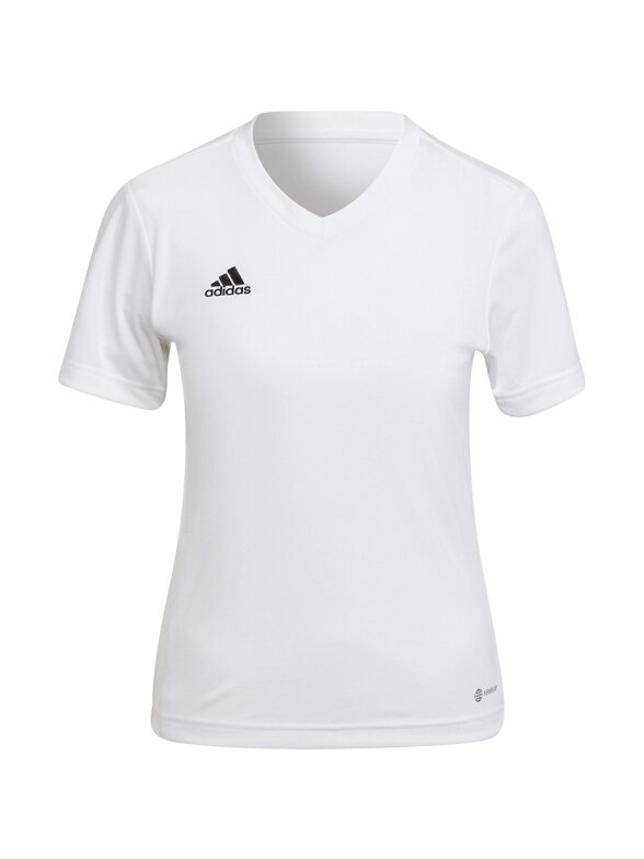 Adidas Entrada 22 Jersey moteriški marškinėliai, balti HC5074