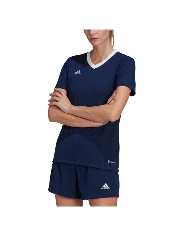 Adidas Entrada 22 Moteriški marškinėliai, tamsiai mėlyni H59849 2