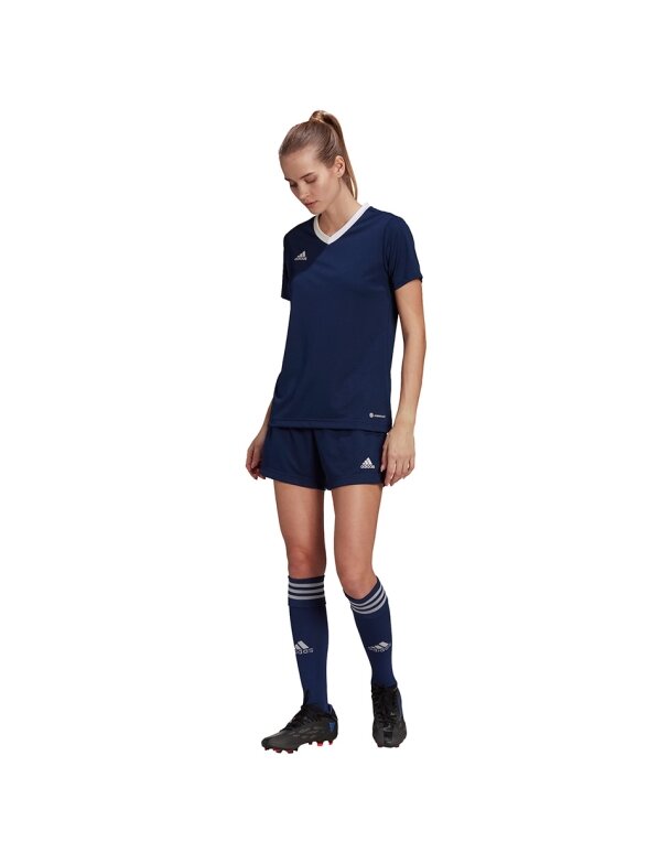 Adidas Entrada 22 Moteriški marškinėliai, tamsiai mėlyni H59849 5
