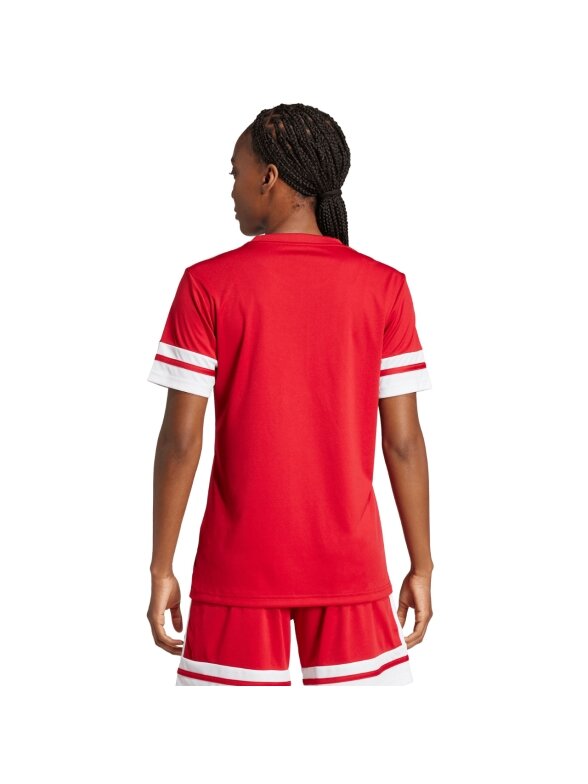 Adidas Squadra 25 Jersey moterims raudona marškinėliai JI9985 3
