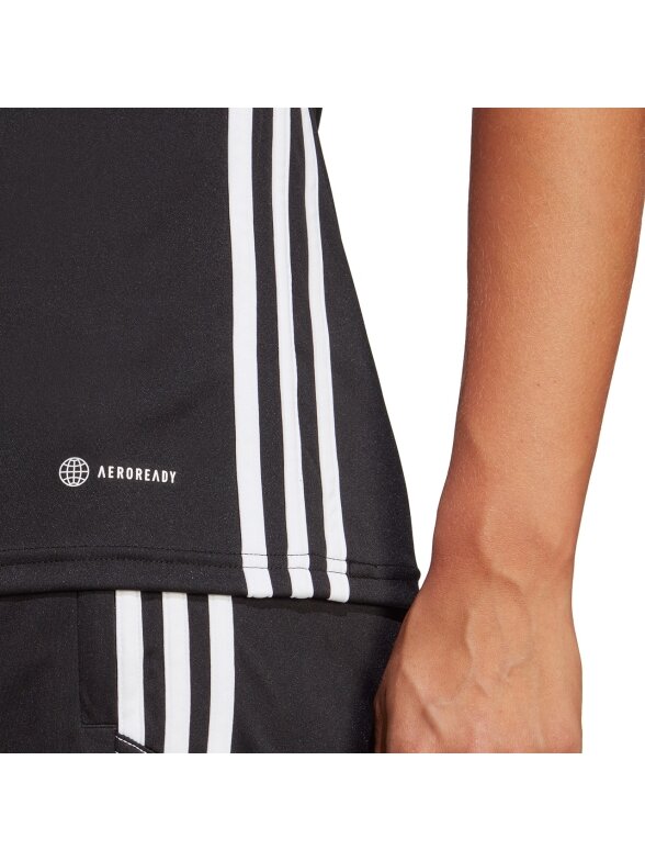 Adidas moteriški marškinėliai Stalas 23 Džersis juodas H44532 4 Adidas moteriški marškinėliai Stalas 23 Džersis juodas H44532 4