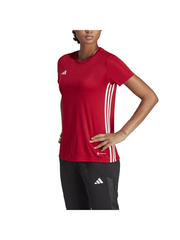 Adidas moteriški marškinėliai Table 23 Jersey red HS0540 4