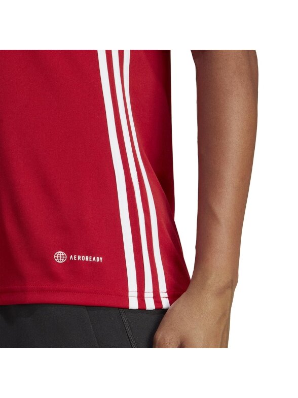Adidas moteriški marškinėliai Table 23 Jersey red HS0540 5