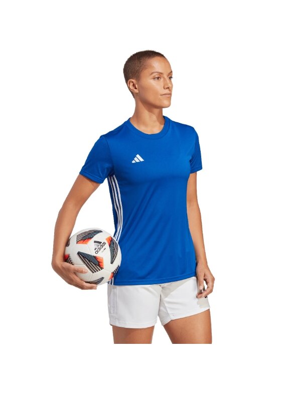 Adidas moteriški marškinėliai Stalas 23 Džersio mėlynas H44533 2 Adidas moteriški marškinėliai Stalas 23 Džersio mėlynas H44533 2