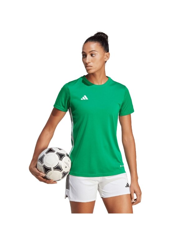 Adidas moteriški marškinėliai Table 23 Jersey green IA9150 2