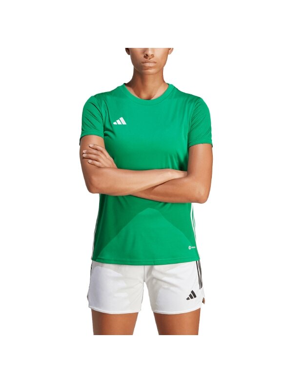 Adidas moteriški marškinėliai Table 23 Jersey green IA9150 4