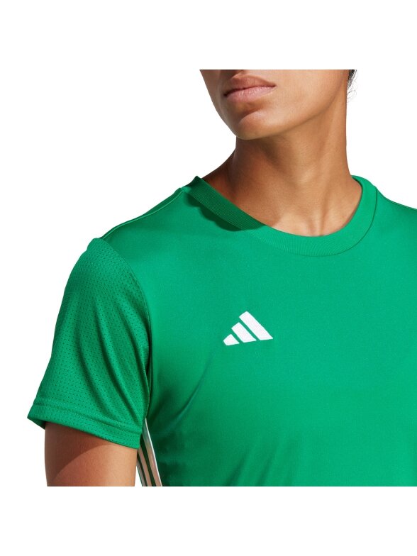 Adidas moteriški marškinėliai Table 23 Jersey green IA9150 6