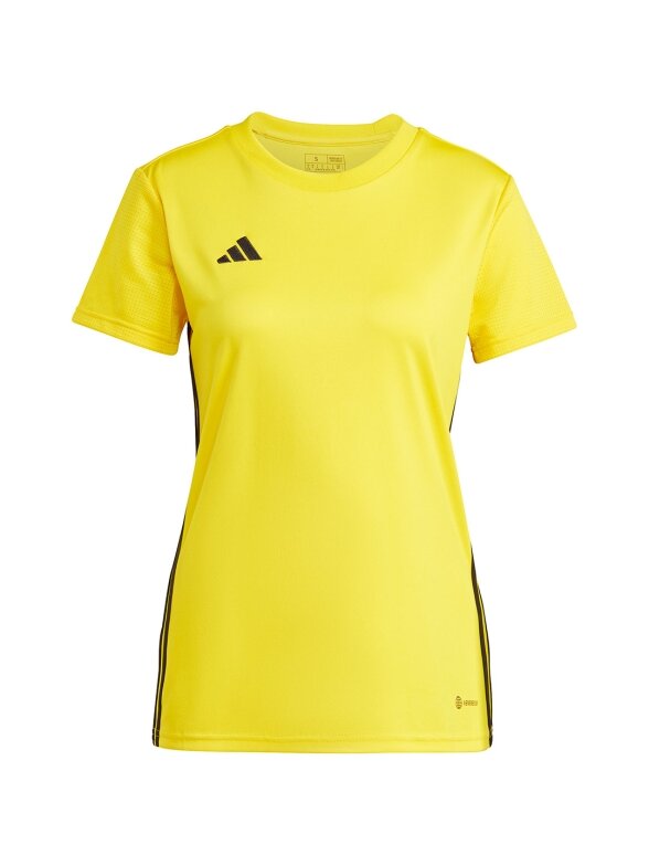 Adidas moteriški marškinėliai Table 23 Jersey geltona IA9149 Adidas moteriški marškinėliai Table 23 Jersey geltona IA9149