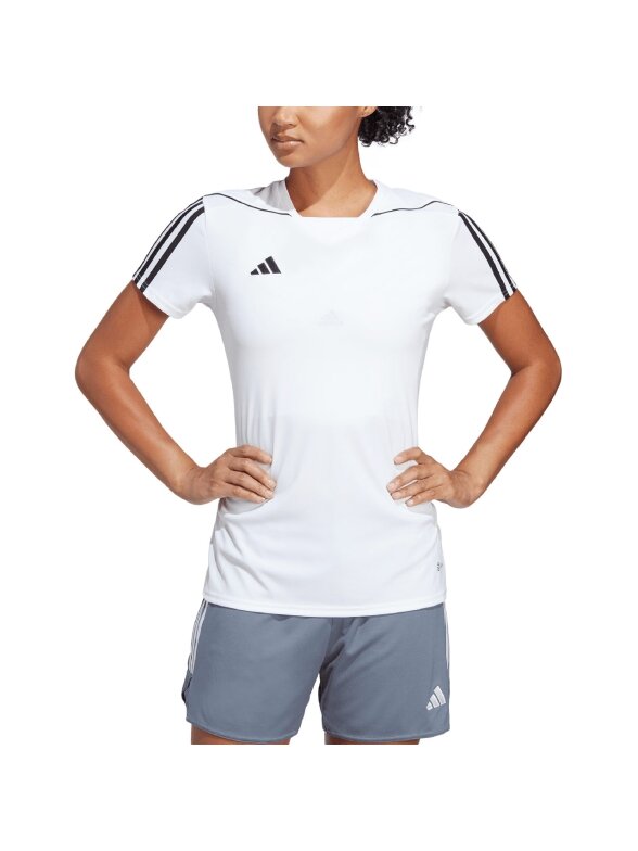 Adidas Tiro 23 League moterų marškinėliai balti HR4615 4 Adidas Tiro 23 League moterų marškinėliai balti HR4615 4