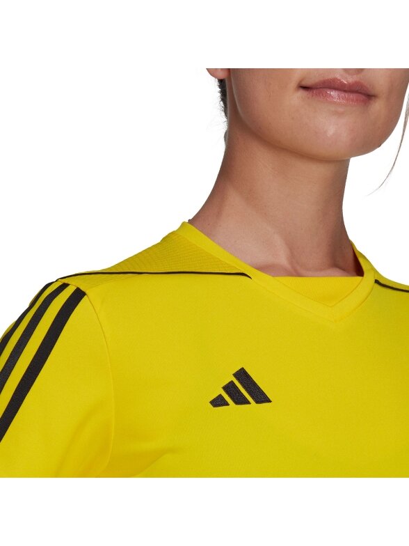 Adidas Tiro 23 League moterų marškinėliai geltoni HR4614 6