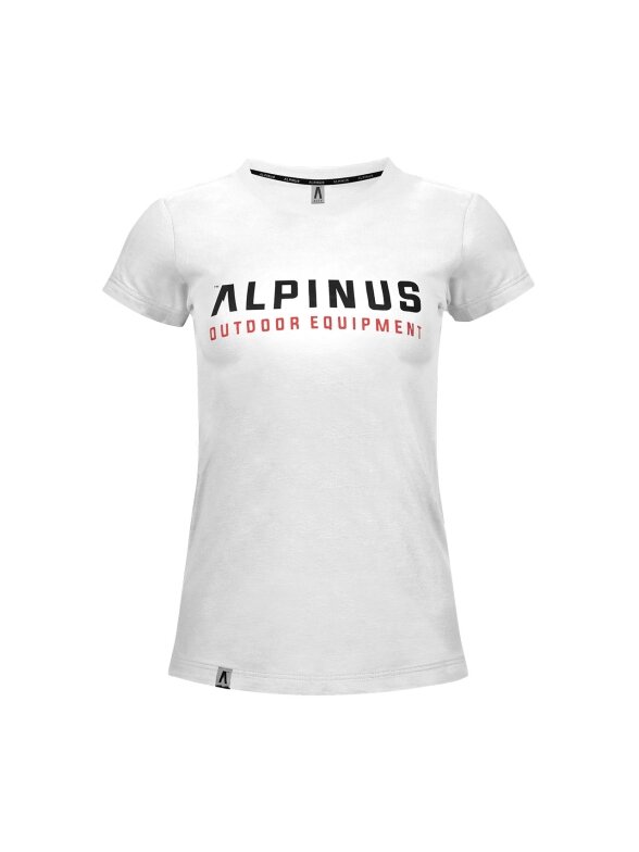 Alpinus Chiavenna moteriški marškinėliai balti BR43936 1 Alpinus Chiavenna moteriški marškinėliai balti BR43936 1