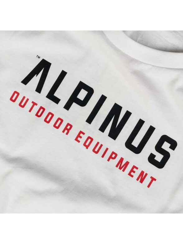 Alpinus Chiavenna moteriški marškinėliai balti BR43936 8