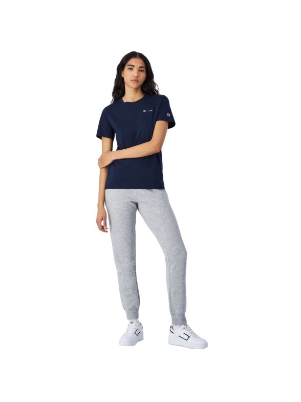 Champion SS Tee moteriški marškinėliai, tamsiai mėlyni 117535 BS501 3