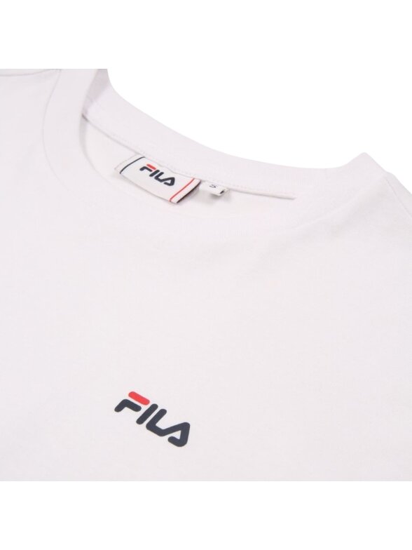 Fila Lignano moteriški marškinėliai balti FAW1053 10001 4