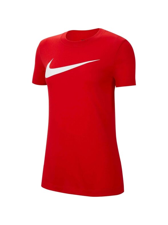 Nike Dri-FIT Park 20 moteriški marškinėliai raudoni CW6967 657 Nike Dri-FIT Park 20 moteriški marškinėliai raudoni CW6967 657
