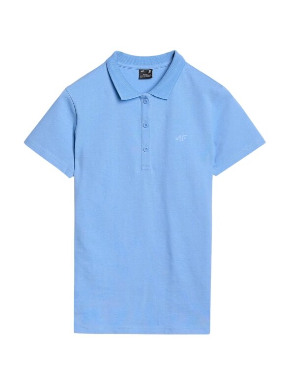 4F Polo marškinėliai moterims F365 denim 32S 1