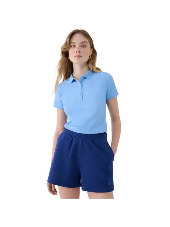 4F Polo marškinėliai moterims F365 denim 32S 4F Polo marškinėliai moterims F365 denim 32S
