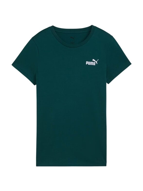 Puma Ess 2 Color Small No. 1 Logo Tee moterims žalia 682373 75