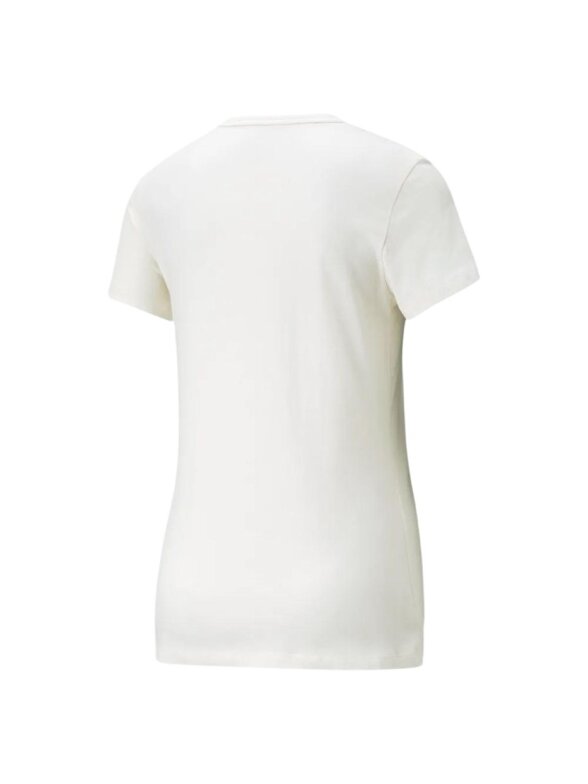 Puma ESS+ Embroidery Tee moteriški marškinėliai, kreminiai 848331 99 1 Puma ESS+ Embroidery Tee moteriški marškinėliai, kreminiai 848331 99 1