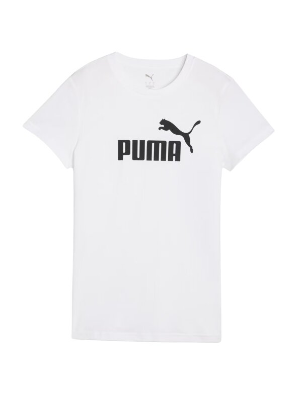 Puma moterims ESS No.1 Logo Tee balta marškinėliai 682370 02