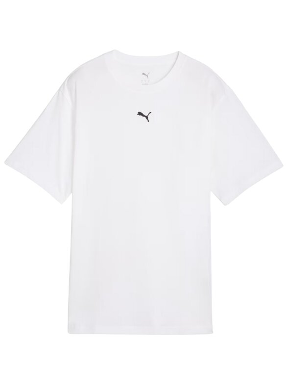 Puma ESS Relaxed Tee marškinėliai moterims balta 684971 02 Puma ESS Relaxed Tee marškinėliai moterims balta 684971 02