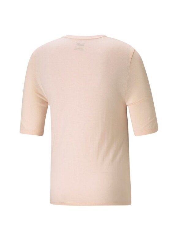 Puma Modern Basics Tee Cloud moteriški marškinėliai, rožiniai 585929 27 1 Puma Modern Basics Tee Cloud moteriški marškinėliai, rožiniai 585929 27 1