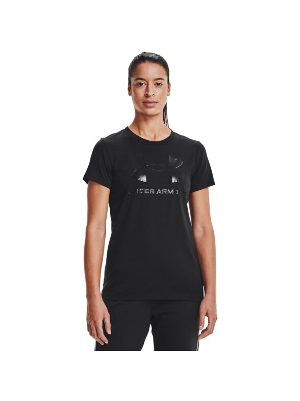 Under Armour Live Sportstyle Graphic SSC moteriški marškinėliai juodi 1356305 002 3
