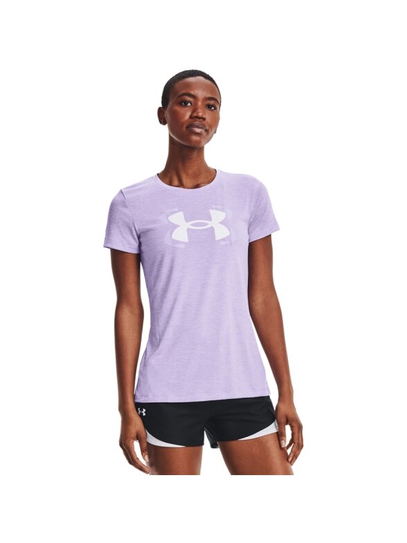 Under Armour Tech Twist Graphic SSC moteriški marškinėliai violetiniai 1366125 532 2 Under Armour Tech Twist Graphic SSC moteriški marškinėliai violetiniai 1366125 532 2
