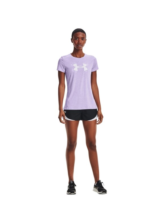 Under Armour Tech Twist Graphic SSC moteriški marškinėliai violetiniai 1366125 532 3